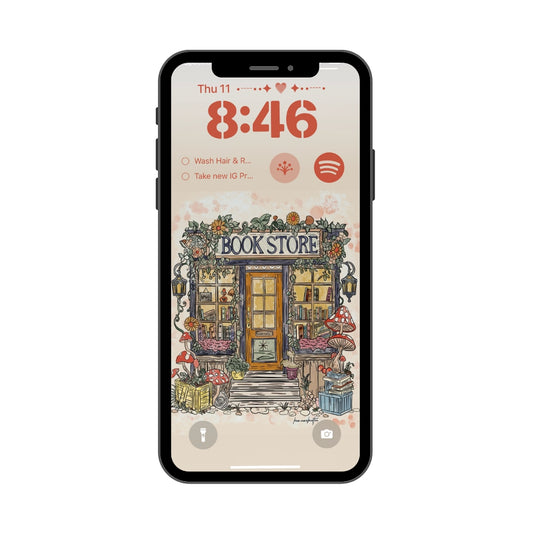 Book Store PHONE SCREENSAVER - DIGITAL DOWNLOAD